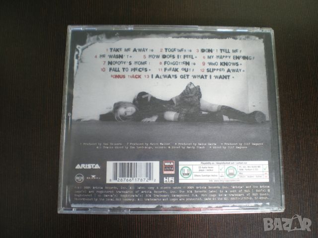Avril Lavigne ‎– Under My Skin 2004 CD, Album, снимка 3 - CD дискове - 45406702