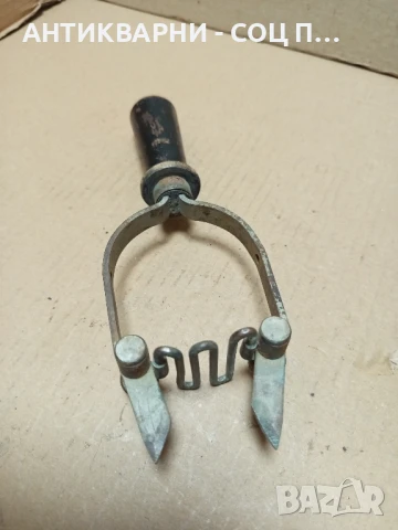 Стара Товарна Вилка Тестер., снимка 3 - Антикварни и старинни предмети - 50648428