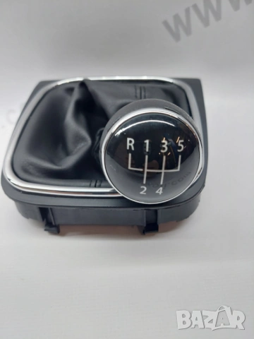 Топка с кожа скоростен лост VW GOLF 5/6   , снимка 7 - Части - 53986756