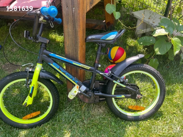 Детско колело Byox Monster 16“, снимка 4 - Детски велосипеди, триколки и коли - 50639093