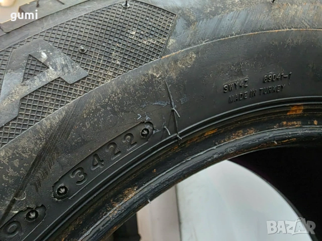 4бр зимни гуми 205/60/16 LASSA L05255, снимка 7 - Гуми и джанти - 53938250
