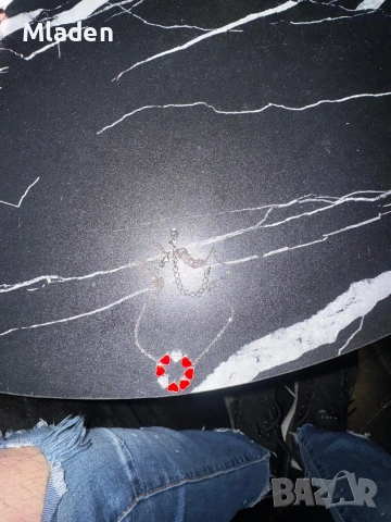 Сребърно колие/Гердан, снимка 3 - Колиета, медальони, синджири - 53409100