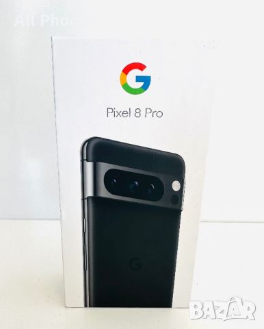 НОВ! Google Pixel 8 Pro 5G 128GB 12GB Ram Obsidian 2г.Гаранция!, снимка 1 - Други - 46216929
