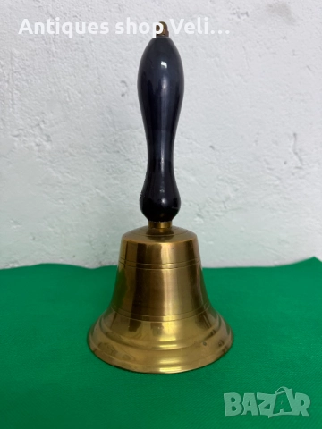 Училищен звънец №7617 , снимка 3 - Антикварни и старинни предмети - 52466628