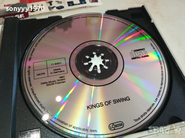 KINGS OF SWING-ORIGINAL CD-MADE IN GERMANY 2702251506, снимка 4 - CD дискове - 49301375