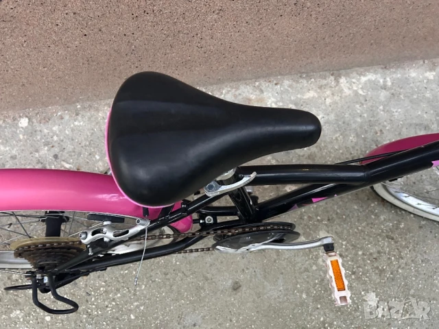 Детски велосипед 20 цола Btwin за момиче, снимка 6 - Детски велосипеди, триколки и коли - 50673023