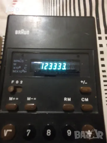 braun calculator, снимка 6 - Колекции - 48174961