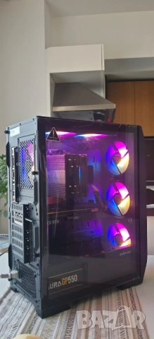 ПродавамГеймърско РС Ryzen 5 5600/24GB/512GB SSD+1TB HDD/RTX 2070 Super/Гаранция, снимка 7 - Геймърски - 53783318