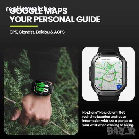 смарт часовник Zeblaze ThorSQ Android, 2gb ram, 16gb rom, sim card, снимка 3 - Мъжки - 46783496