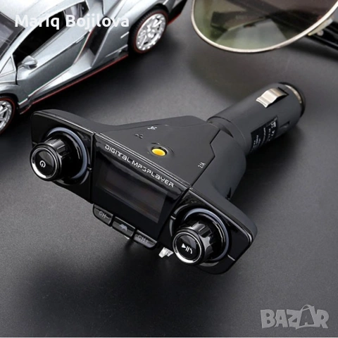 Многофункционален предавател за кола, Bluetooth плейър, mp3, зарядно, снимка 9 - Аксесоари и консумативи - 53215629