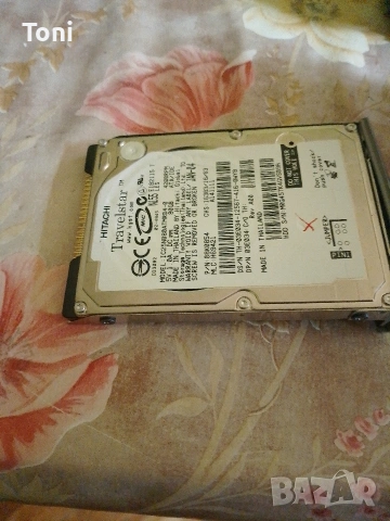 хард диск Hitachi travelstar 80gb 4200rpm, снимка 2 - Твърди дискове - 53925136