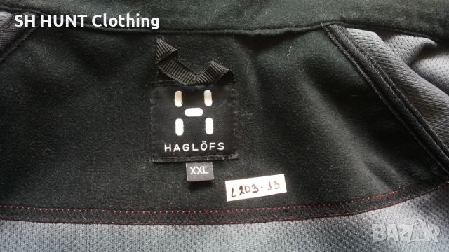 HAGLOFS Windstopper Stretch Jacket размер XXL еластична горница вятъроустойчива - 932, снимка 11 - Якета - 45226828