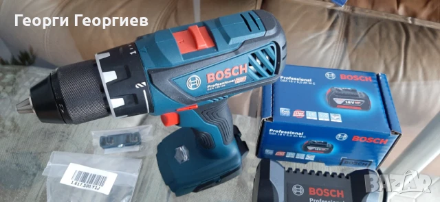 Винтоверт Bosch GSR 18V-28 Professional 63Nm - ГАРАНЦИЯ, снимка 4 - Винтоверти - 50608264