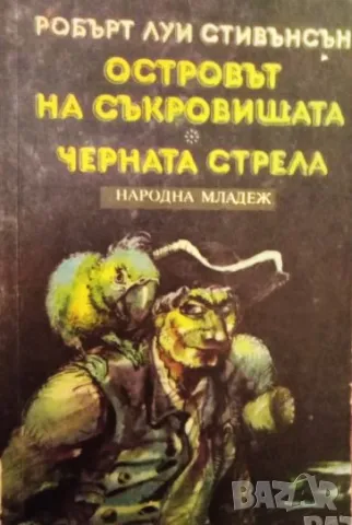 Книга,,Островът на съкровищата,, Робърт Луис Стивънсън, снимка 1 - Детски книжки - 43516256