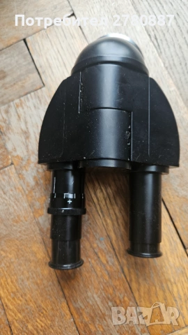 Carl Zeiss Jena Бинокулярна глава за микроскоп 1,5 х 157429 , снимка 2 - Лаборатория - 53351872