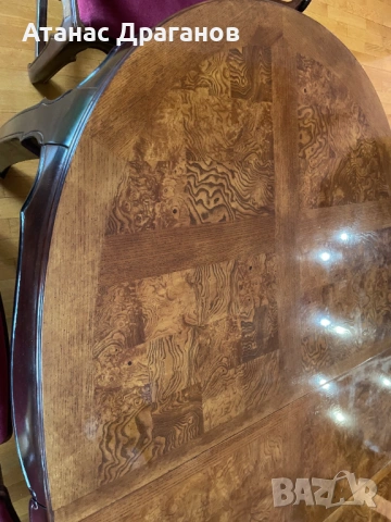 Трапезна разгъваема маса с 6 стола, снимка 15 - Маси - 53479505