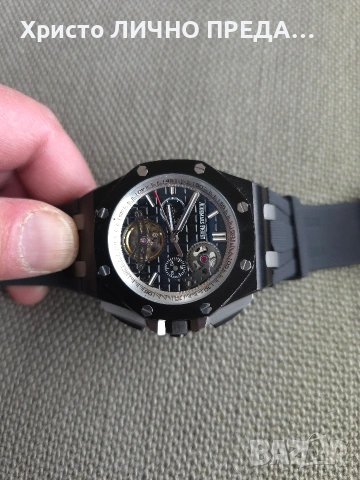 Мъжки механичен луксозен часовник Audemars Piguet Royal Oak Offshore Tourbillon, снимка 6 - Мъжки - 53177598