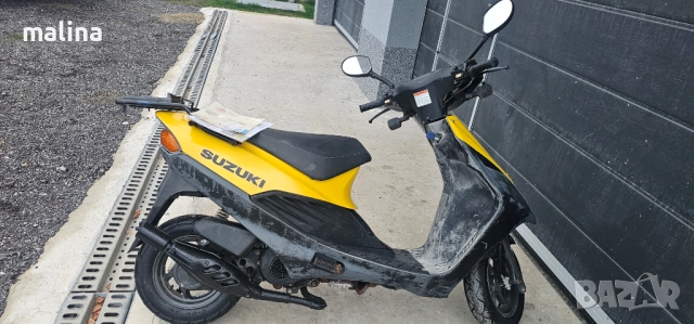 Скутер сузуки 50кубика внос от Германия, регистриран , снимка 11 - Мотоциклети и мототехника - 52325094