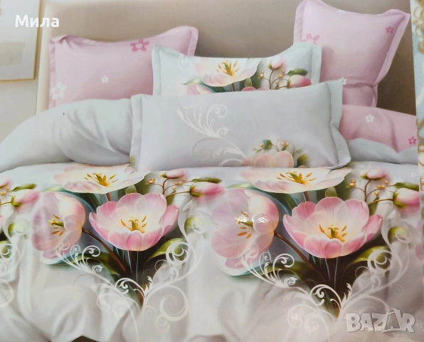 Комплекти спално бельо 6 части , снимка 14 - Спално бельо - 51158421