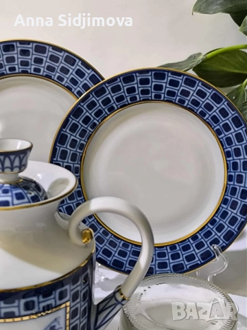 Руски порцелан ИФЗ , снимка 4 - Сервизи - 52250326