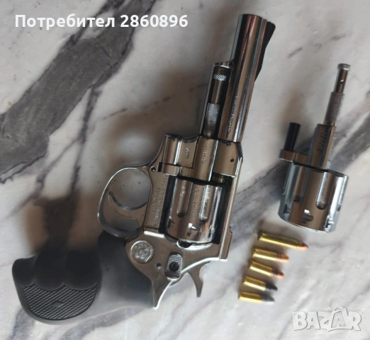  Револвер „Arminius“кал.22 Magnum 22 lr. с два барабана   , снимка 3 - Бойно оръжие - 53754826