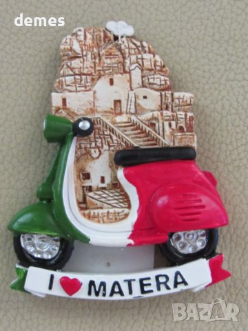 Магнит от Матера, Италия, снимка 3 - Колекции - 46388222