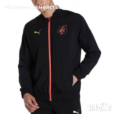 Мъжко спортно горнище puma x neymar jr dream chaser woven jacket black, снимка 1 - Спортни дрехи, екипи - 46783073