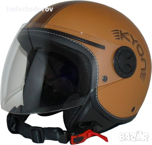 ПРОМОЦИЯ Скутер чопър каска PROTECTWEAR H730, размер S,M NEW, снимка 4 - Аксесоари и консумативи - 46261836