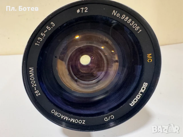 Обектив Soligor 1:3.5-5.3 28-200mm, снимка 2 - Обективи и филтри - 51396080