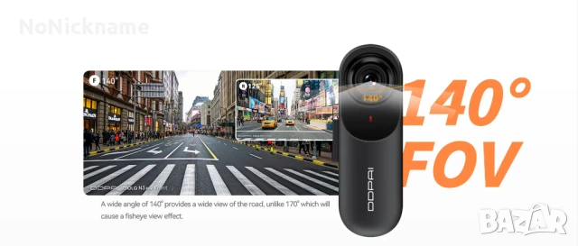 DDPAI Mola N3 Pro GPS Dash Camera 2.5K Видеорегистратор за кола с предна и задна камера, снимка 4 - Аксесоари и консумативи - 50457816