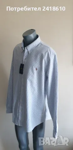 POLO Ralph Lauren Slim Fit Cotton Mens Size 2XL НОВО! ОРИГИНАЛ! Мъжка Риза!, снимка 7 - Ризи - 47709405