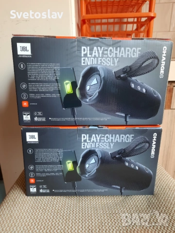 2 броя JBL Charge 6 преносими Bluetooth тонколони, снимка 6 - Тонколони - 54118031