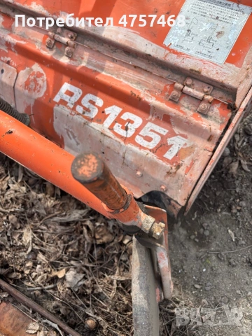 Японска фреза за малък трактор, в отлично техническо и визуално състояние. 0897 646 308, снимка 2 - Селскостопанска техника - 53924457