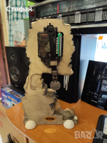 🕒 Часовник "Вълк на скалите" Работещ с батерии. В отлично състояние., снимка 7 - Други - 51982956