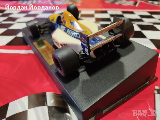 1:24 Уйлямс Рено FW14,Оникс,ПРОДАДЕНО, снимка 1 - Колекции - 47235804