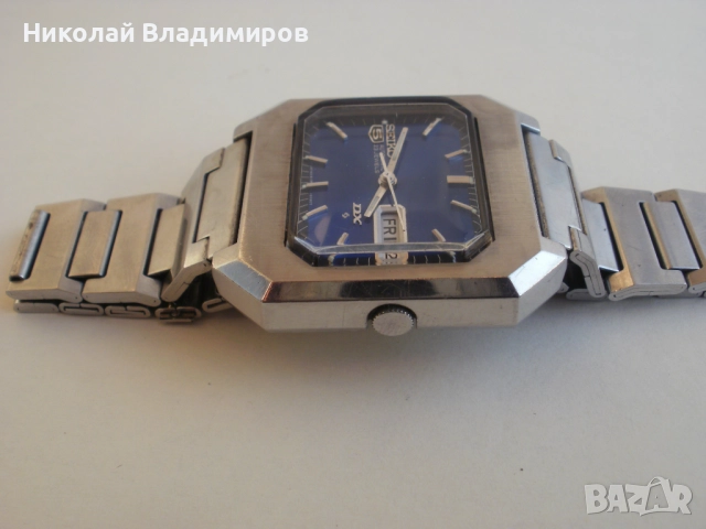 Seiko DX Сейко автомат мъжки ръчен часовник стар отлично запазен, снимка 3 - Мъжки - 51704288