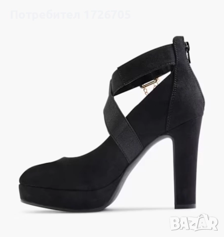 Стилни дамски обувки на висок ток , снимка 2 - Дамски обувки на ток - 52346290