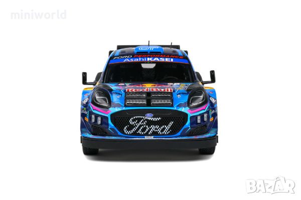 Ford Puma WRC Rally1 Hybrid n8 Rallye Schweden 2023 Otto Tänak - мащаб 1:18 на Solido нов в кутия, снимка 6 - Колекции - 46322274