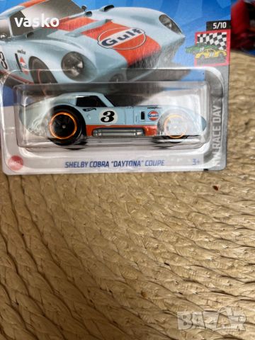 Hotwheels Shelby Cobra Daytona, снимка 2 - Колекции - 45566435