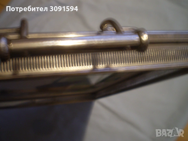 Винтидж поднос за сервиране порцелан метална рамка с дръжки , снимка 8 - Антикварни и старинни предмети - 53094084