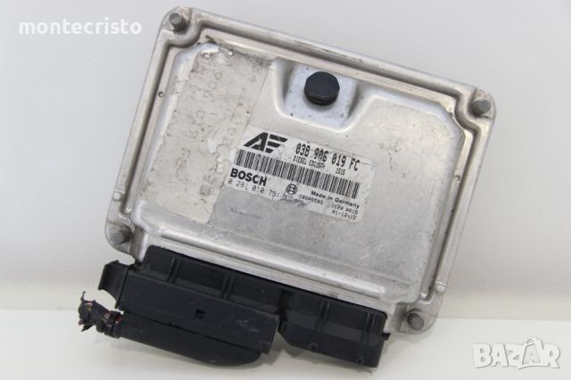 Моторен компютър ECU VW Sharan / 038 906 019 FC / 038906019FC / 0 281 010 751 / 0281010751, снимка 1 - Части - 46213715