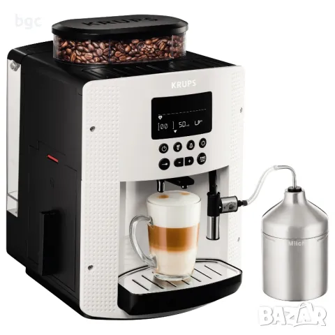 Нов Кафеавтомат Krups Espresseria Automatic EA8161, 1450W, 15 бара, Резервоар за вода 1.7 л, Мелничк, снимка 5 - Кафемашини - 49439019