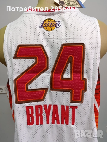 Мъжки потник Mitchell&Ness Kobe Bryant Los Angeles Lakers NBA All-Star размер XL , XXL, снимка 7 - Тениски - 51966295