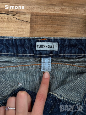 Дънкова пола Clockhouse, снимка 3 - Поли - 53387019