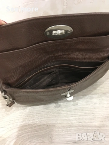 FOSSIL портфейл клъч естествена кожа, снимка 6 - Портфейли, портмонета - 54003307