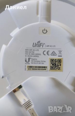 Ubiquiti UniFi UAP-AC-Lite access point с кутия и аксесоари, снимка 6 - Мрежови адаптери - 46262224