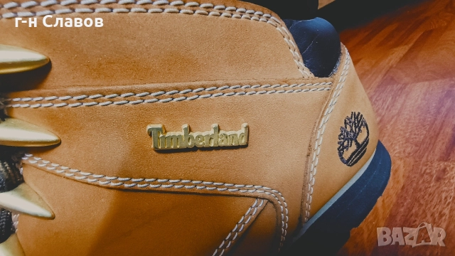 Gold Timberland, Mid Hiker, Nabuck, снимка 4 - Мъжки боти - 52913811