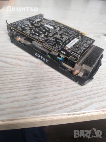 Видео карта ZOTAC GeForce® GTX 1060 AMP! Edition, 6GB GDDR5, 192-bit, снимка 3 - Видеокарти - 53922113