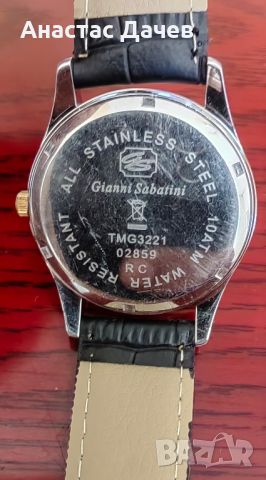 Оригинален Часовник Gianni Sabatini, снимка 2 - Мъжки - 46413517