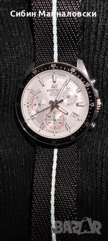 Продава се чисто нов хронограф Casio Edifice EFV-540 — €85, снимка 3 - Мъжки - 54067658